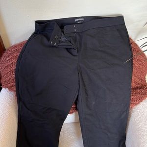 Black Express Columnist Ankle Dress Pant